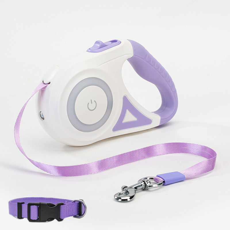 Dog Leash Retractable Walk smarter, not harder _light the way and lead with ease.