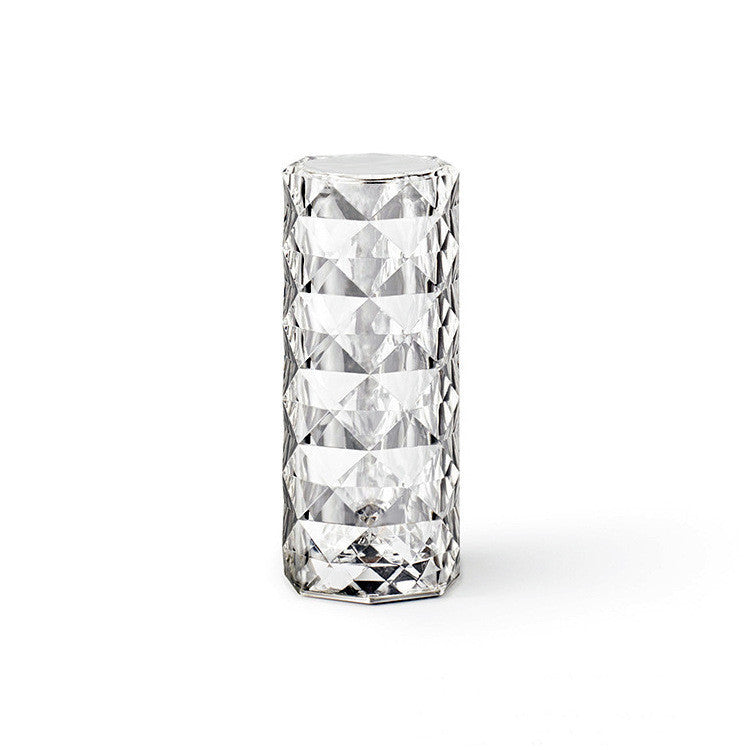 Nordic Crystal Lamp – USB Touch Dimming Diamond Night Light