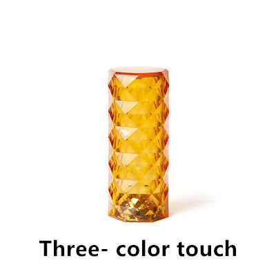 Nordic Crystal Lamp – USB Touch Dimming Diamond Night Light